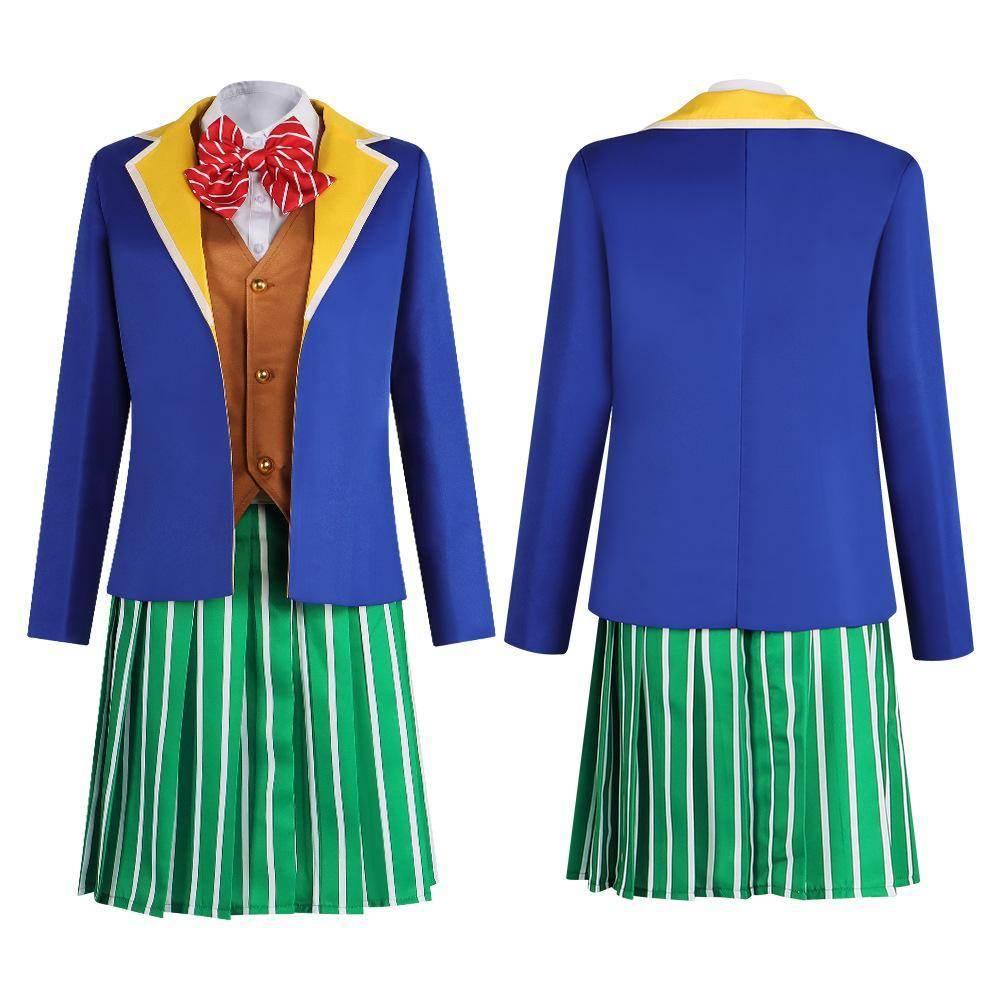Happy Sugar Life Matsuzaka Sat Cosplay Costume JK Campus Uniform for Halloween and Dance Parties - Azufun