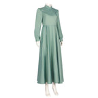Howl's Moving Castle Green Maid Dress Halloween Carnival Suit Cosplay Costume - Azufun