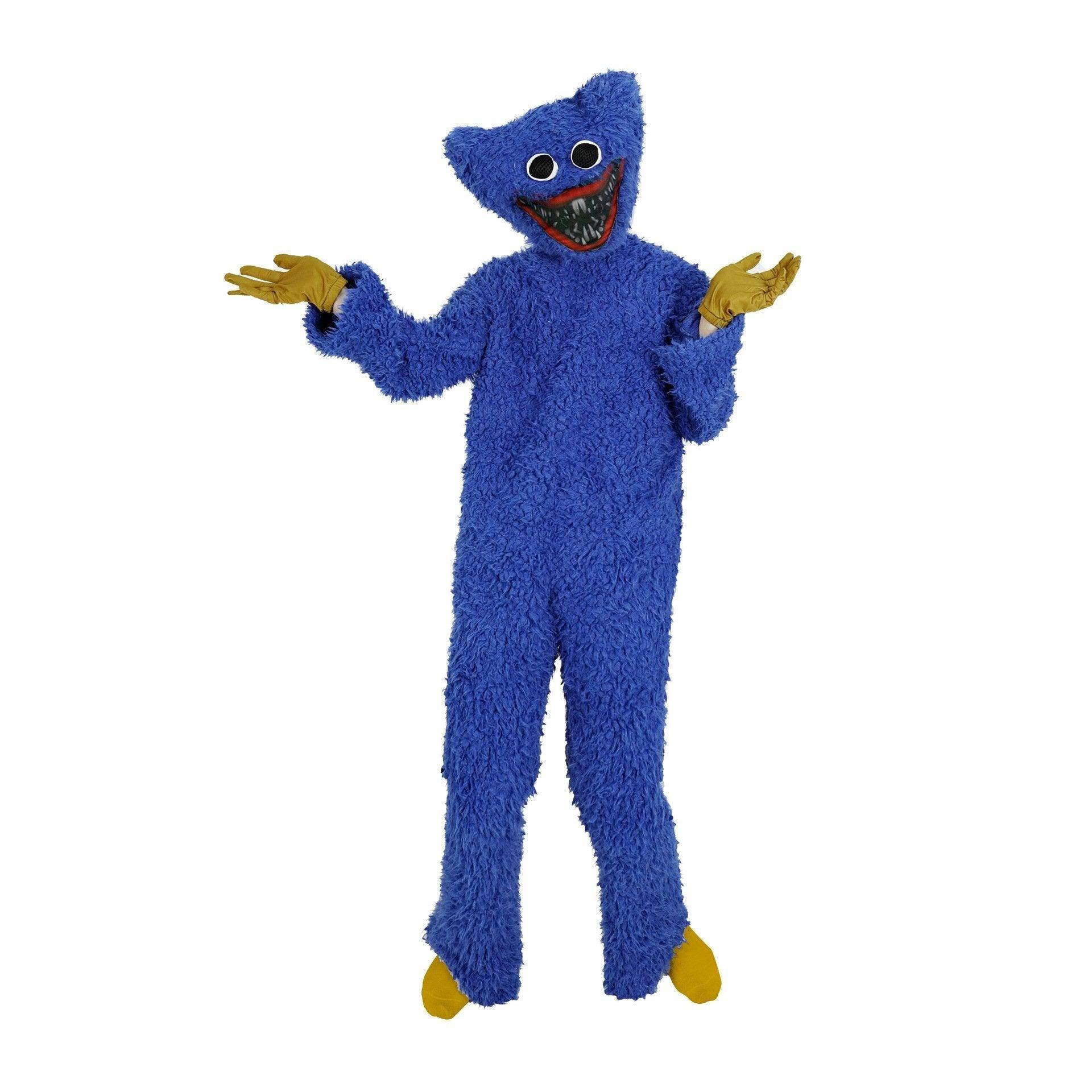 Huggy Wuggy Costume Poppy Playtime Cosplay For Adult Kids - Azufun