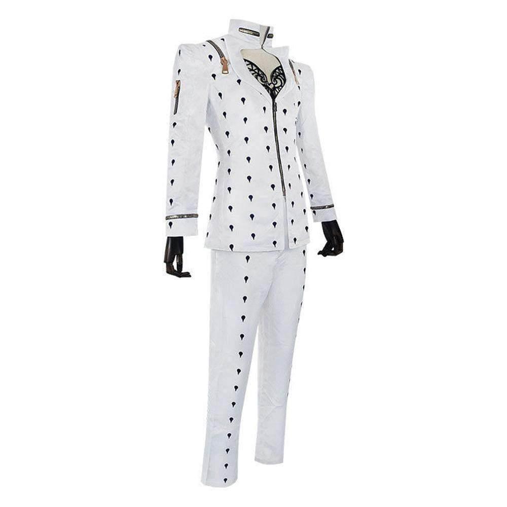 JoJo's Bizarre Adventure Cosplay Costume JoJo Wind Halloween Carnival Anime Suit Outfit Sets Dress Up For Adults - Azufun