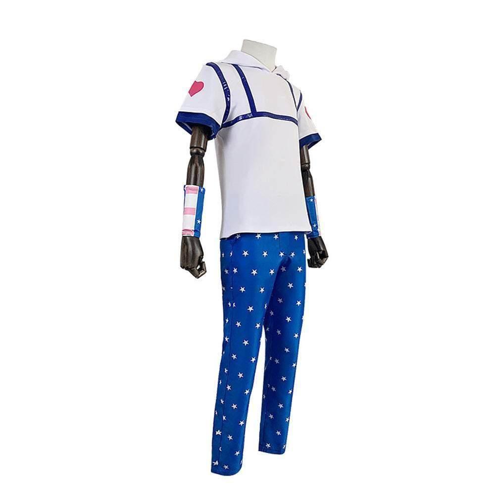 JoJo's Bizarre Adventure Johnny Joestar Cosplay Costumes Anime Halloween Suit Outfit Sets Dress Up For Adults - Azufun