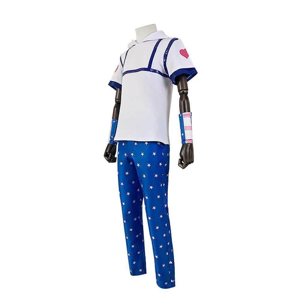 JoJo's Bizarre Adventure Johnny Joestar Cosplay Costumes Anime Halloween Suit Outfit Sets Dress Up For Adults - Azufun