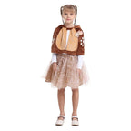 Christmas Costume Elk Cloak Dress Girl Cosplay
