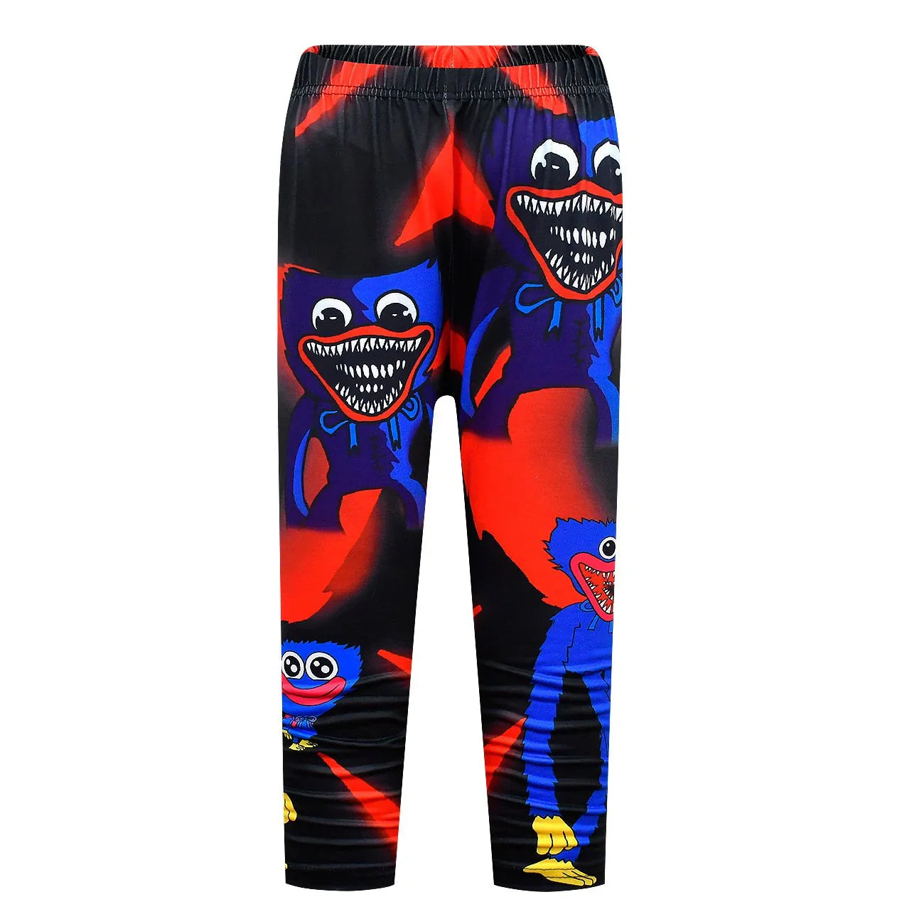 Poppy Playtime Cartoon Long Sleeve Pants Sets for Big Kids