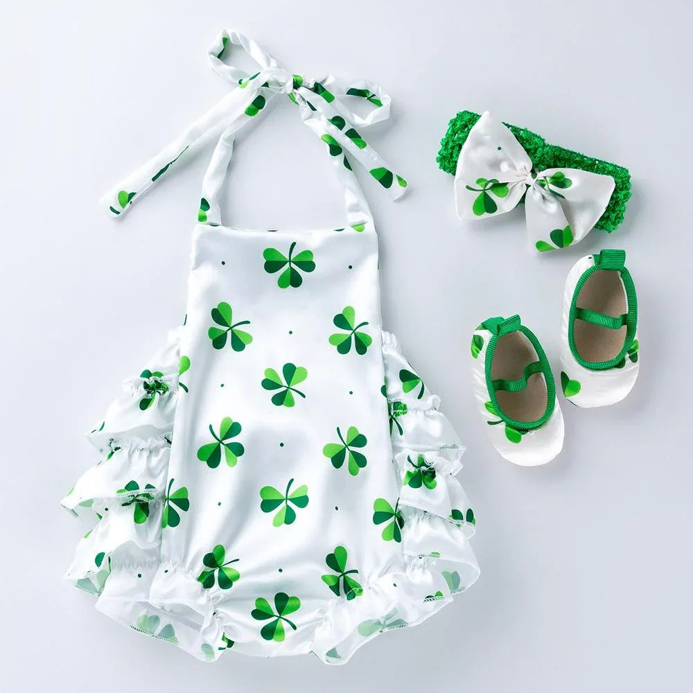 Toddler Baby Girl Strap Sleeveless Romper Bodysuit Jumpsuit Summer Outfit
