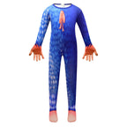 Poppy Playtime Cosplay Costume Halloween Jumpsuit Kids Bodysuit