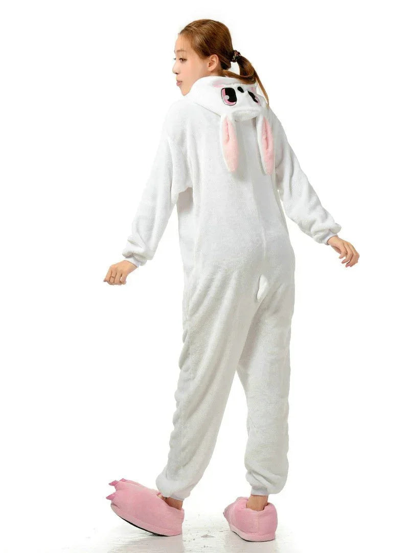 Rabbit Kigurumi Pajamas Hoodie Animals Bunny Costume Onesies
