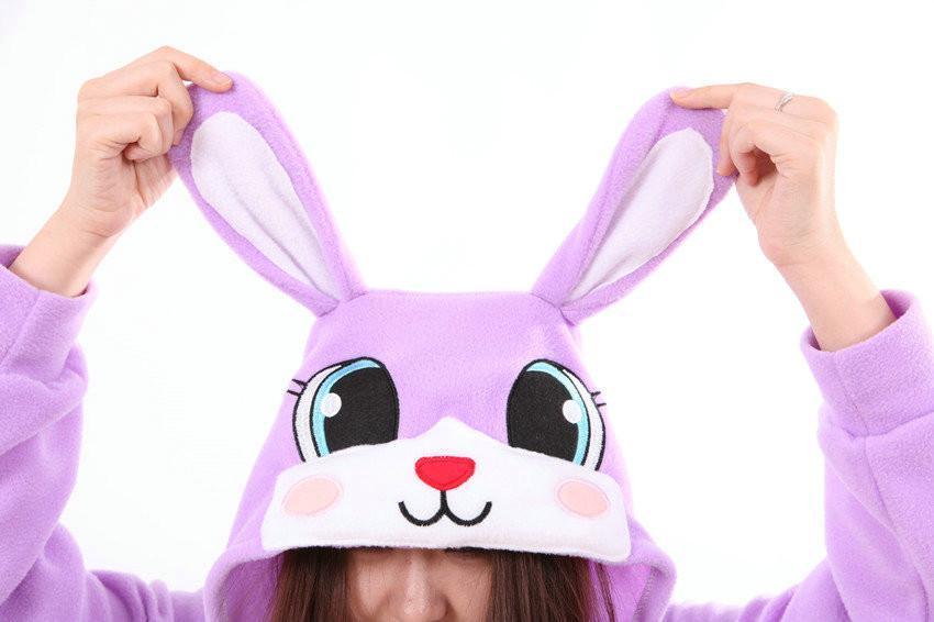 Rabbit Kigurumi Pajamas Animal Hoodie Bunny Costume Onesies