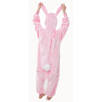 New Soft Rabbit Hooded Kigurumi Onesies Pajamas For Kids