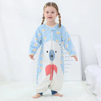 New super soft long-sleeved baby pajamas children's home clothes
