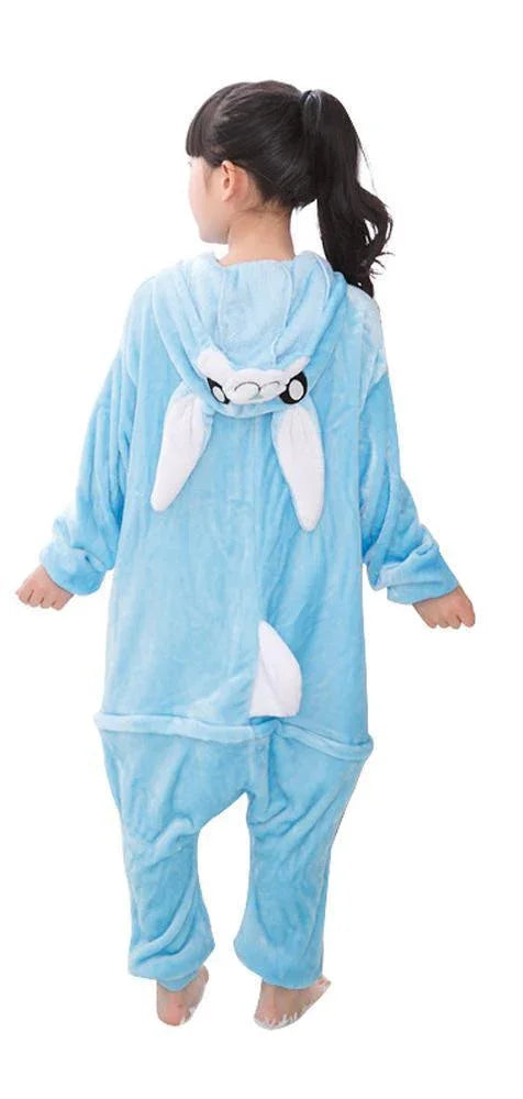 New Soft Rabbit Hooded Kigurumi Onesies Pajamas For Kids