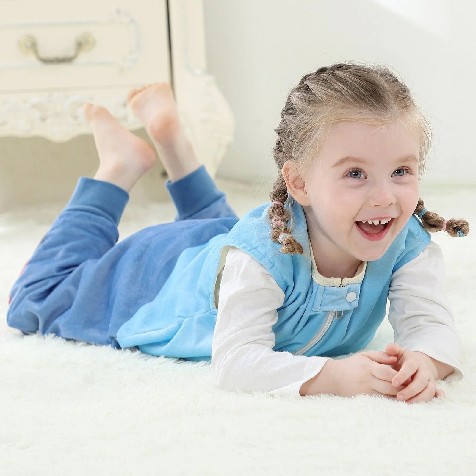 New autumn and winter children's sleeveless jumpsuit