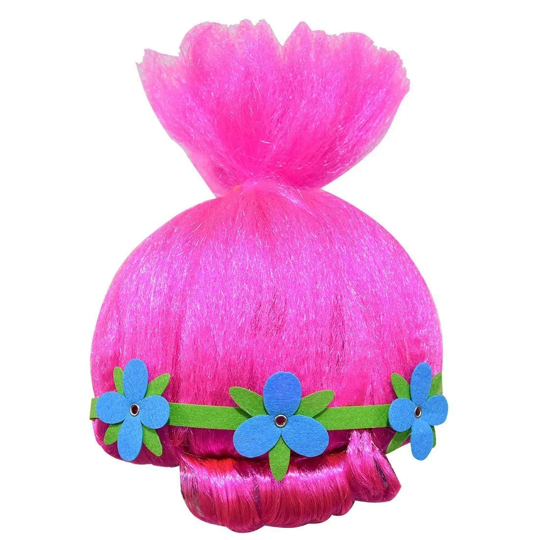 Fancy Trolls 2 Jumpsuit Girls Children Poppy 2 Costumes for Kids Suit Wig