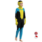Invincible Mark Grayson Cosplay Costume Halloween Jumpsuit Outfit Dress Up For Kids