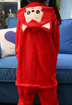 Red Fox Kids Onesies Hoodie Animal Pajamas Kigurumi Costume - Azufun