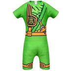 Children's play with wate new conjoined cosplay Boy phantom sets ninja kids ninjago costume Swim suit - Azufun