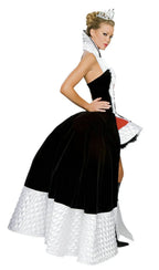 Poker Queen of Hearts Fancy Dress Cosplay Costume Queen Dress Cosplay Costume