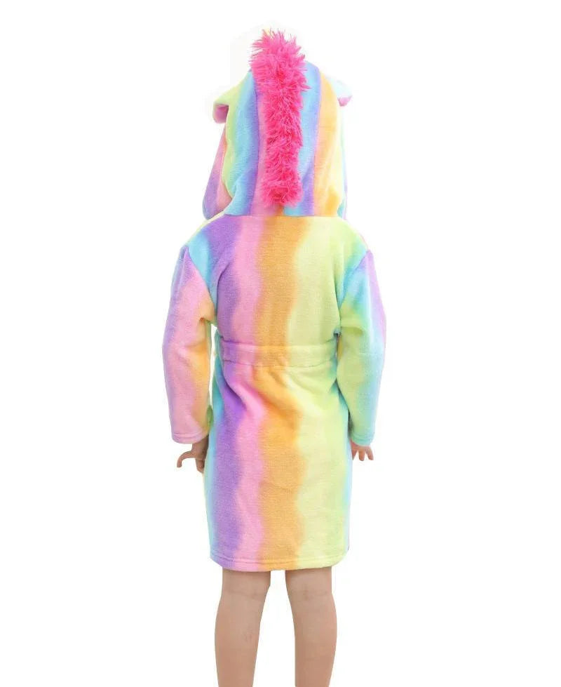 Animal Unicorn Hooded Kigurumi Onesies Pajamas robe - Azufun