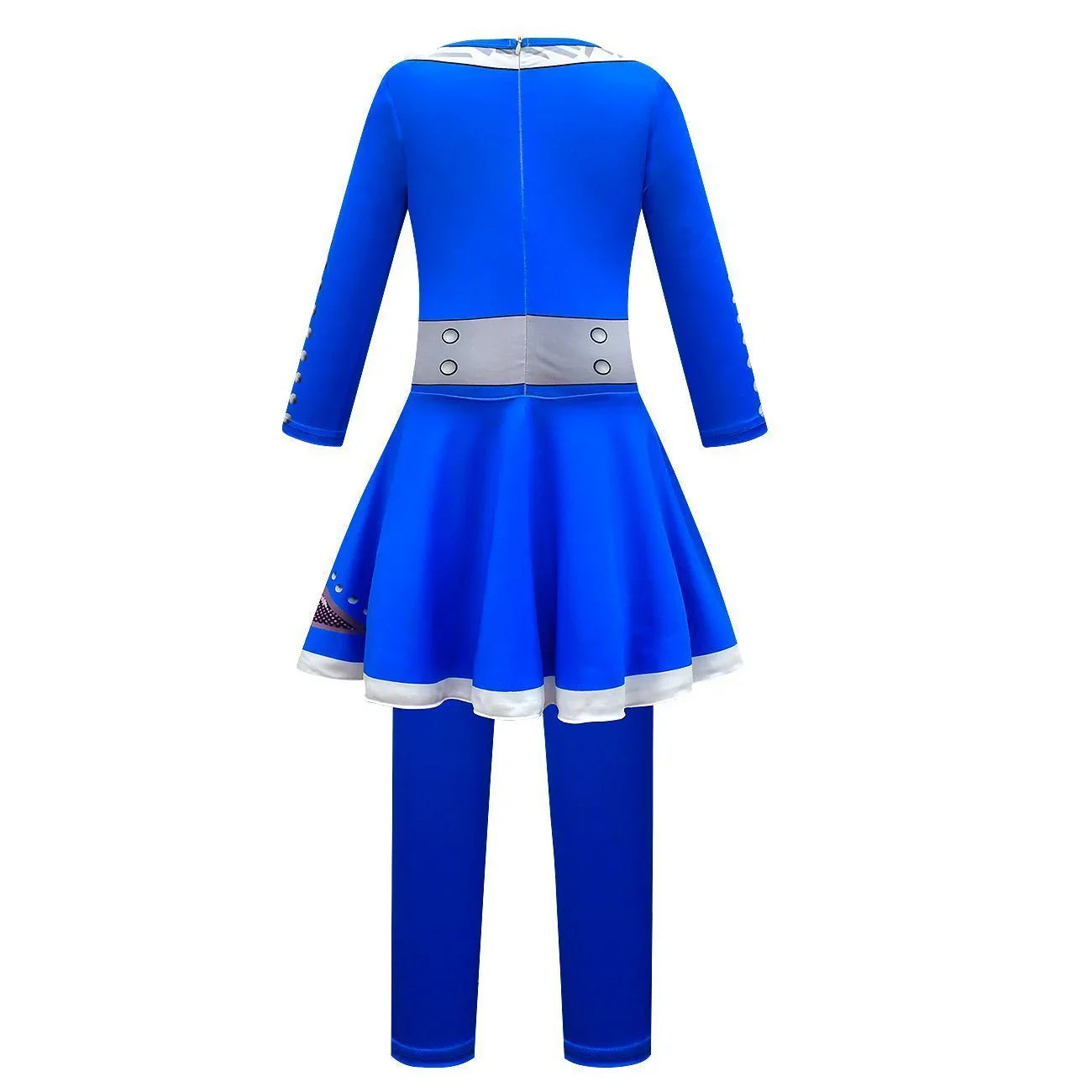 Girls' Zombies High School 3 Cosplay Costumes Dress Halloween Outfit jumpsuit For Kids - Azufun