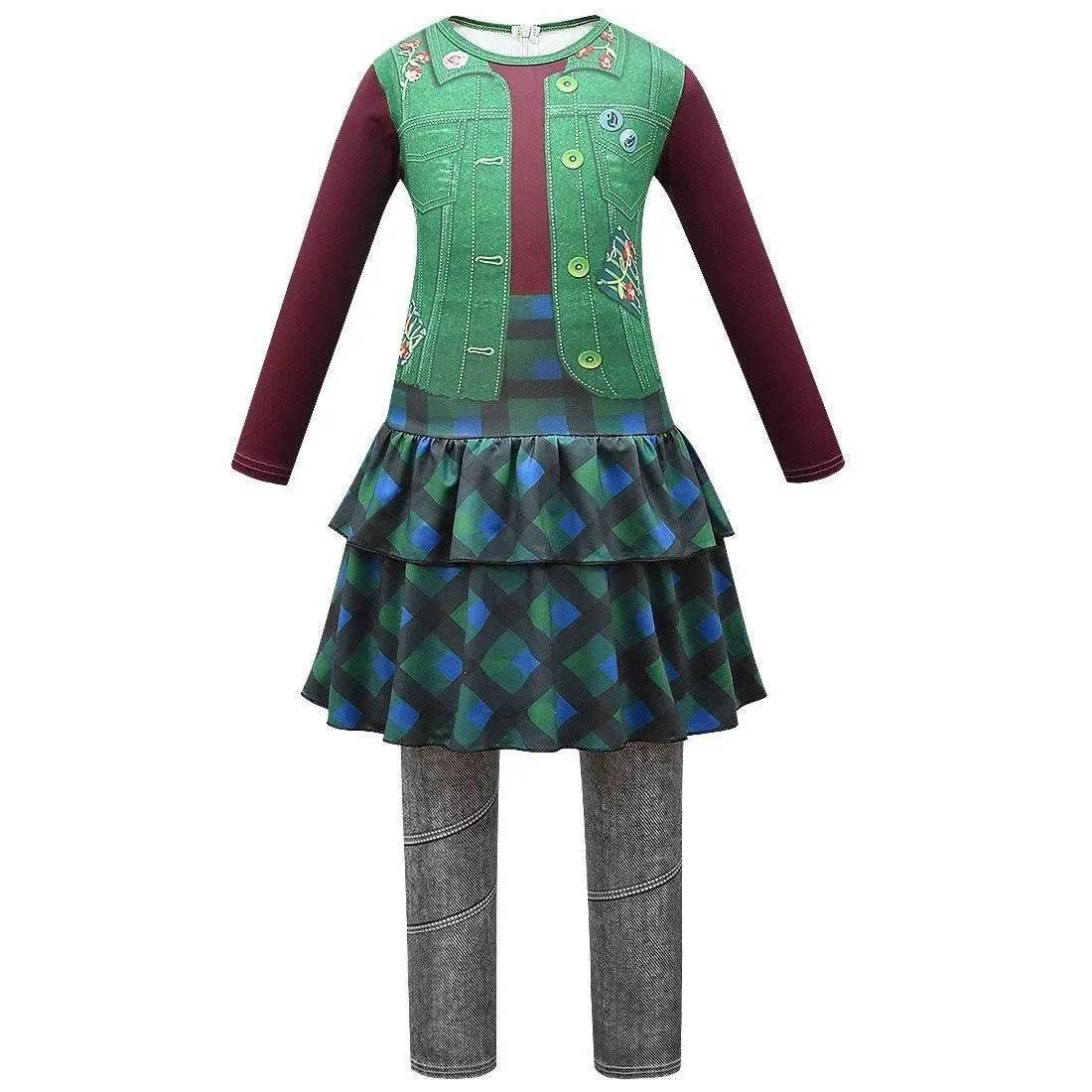 kids College Zombies Cosplay Zentai Suit Costume Children Jumpsuit Bodysuit Outfits - Azufun