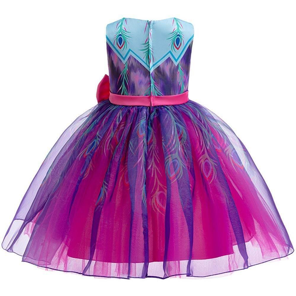 Kids Movie iwaju Princess Dress Outfit Cosplay Costumes Halloween - Azufun