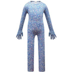 Kids Trolls 2 World Tour Tiny Diamond Costume Cosplay Zentai Child Jumpsuit Halloween - Azufun