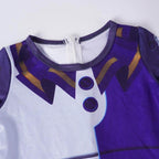 Moondrop Sundrop FNFA Cosplay Costume Outfit Sun Moon Clown Costume Halloween for Kids - Azufun