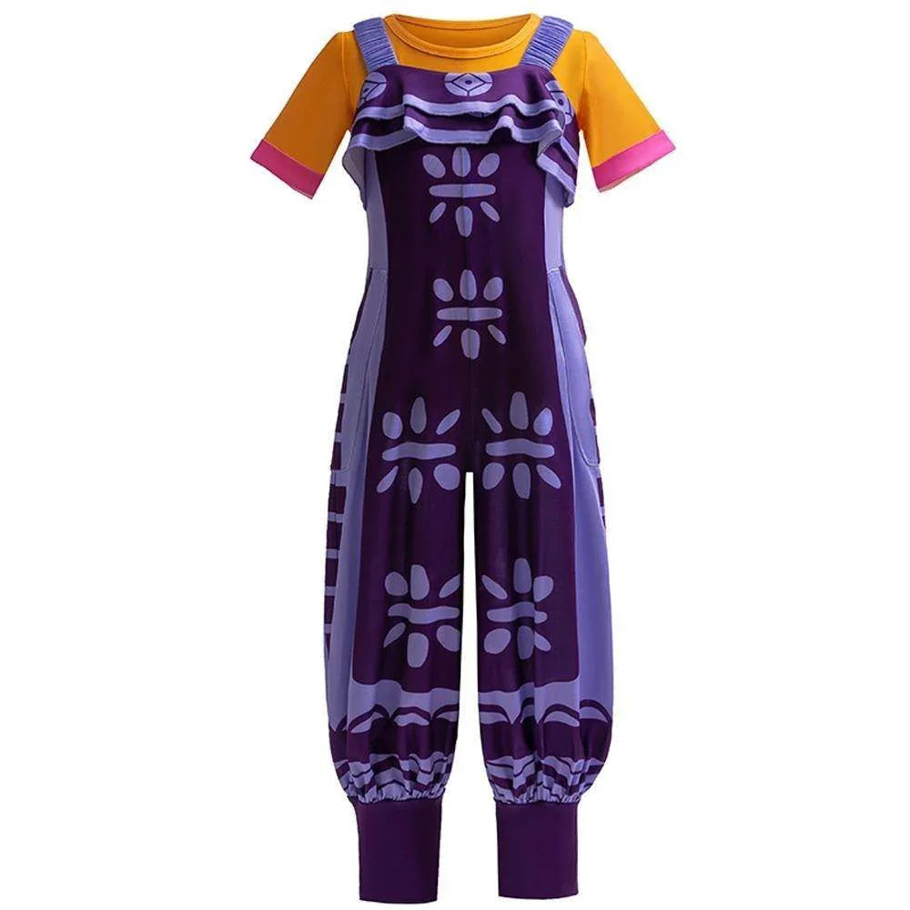 Movie iwaju Princess Cosplay Costumes Halloween Fancy Jumpsuit - Azufun