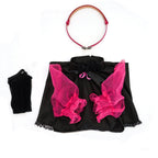 Movie Monster High Draculaura Costume Party Carnival Cosplay Full Set - Azufun