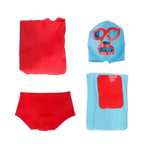 Nacho Libre Costume for Adults with Cape Headgear - Azufun