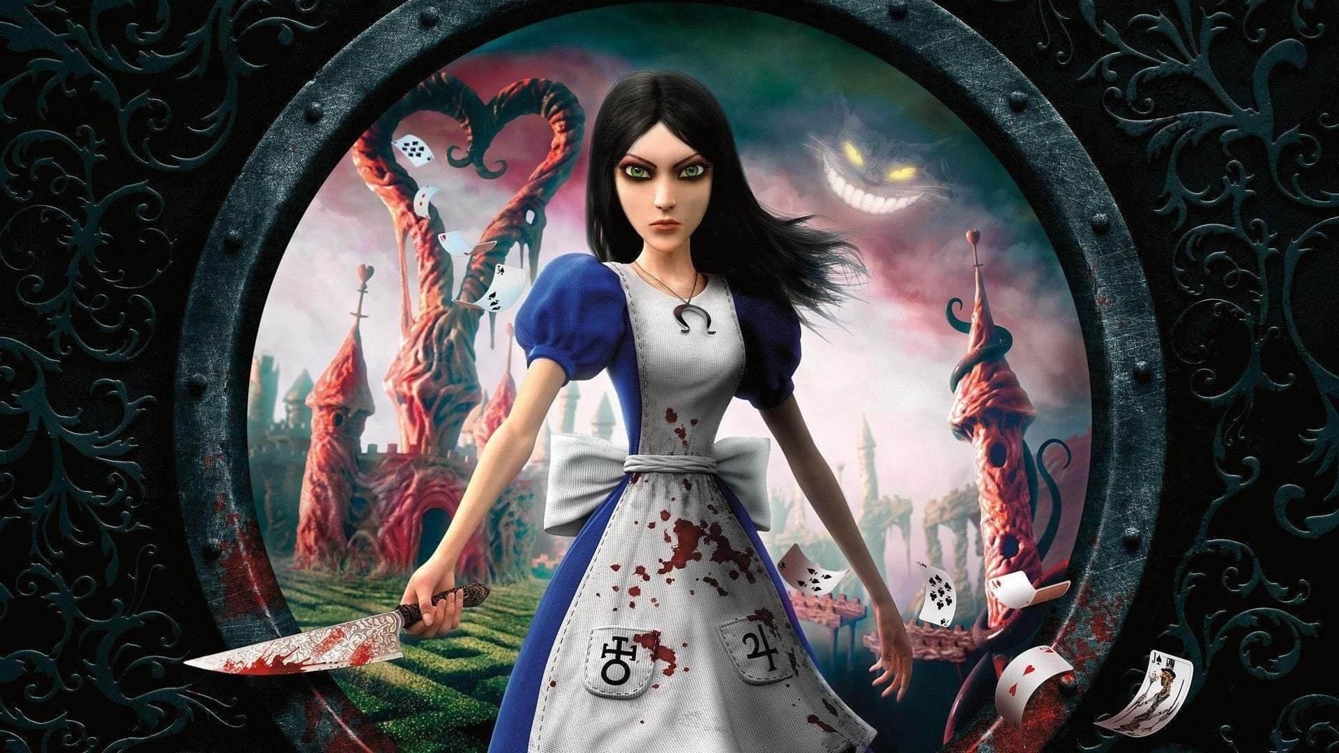 Returns Alice Cosplay Costume Maid Dress Halloween Carnival Blue Outfits Dresses For Women - Azufun