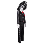 Scary Skeleton Suit - Black and White Halloween Pants and Jacket business suit cosplay - Azufun