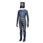 Skibidi Toilet Game Kids Cosplay Costume Jumpsuit Halloween Carnival Suit - Azufun