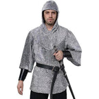 Templar imitation chain shirt Knight cosplay costume halloween - Azufun