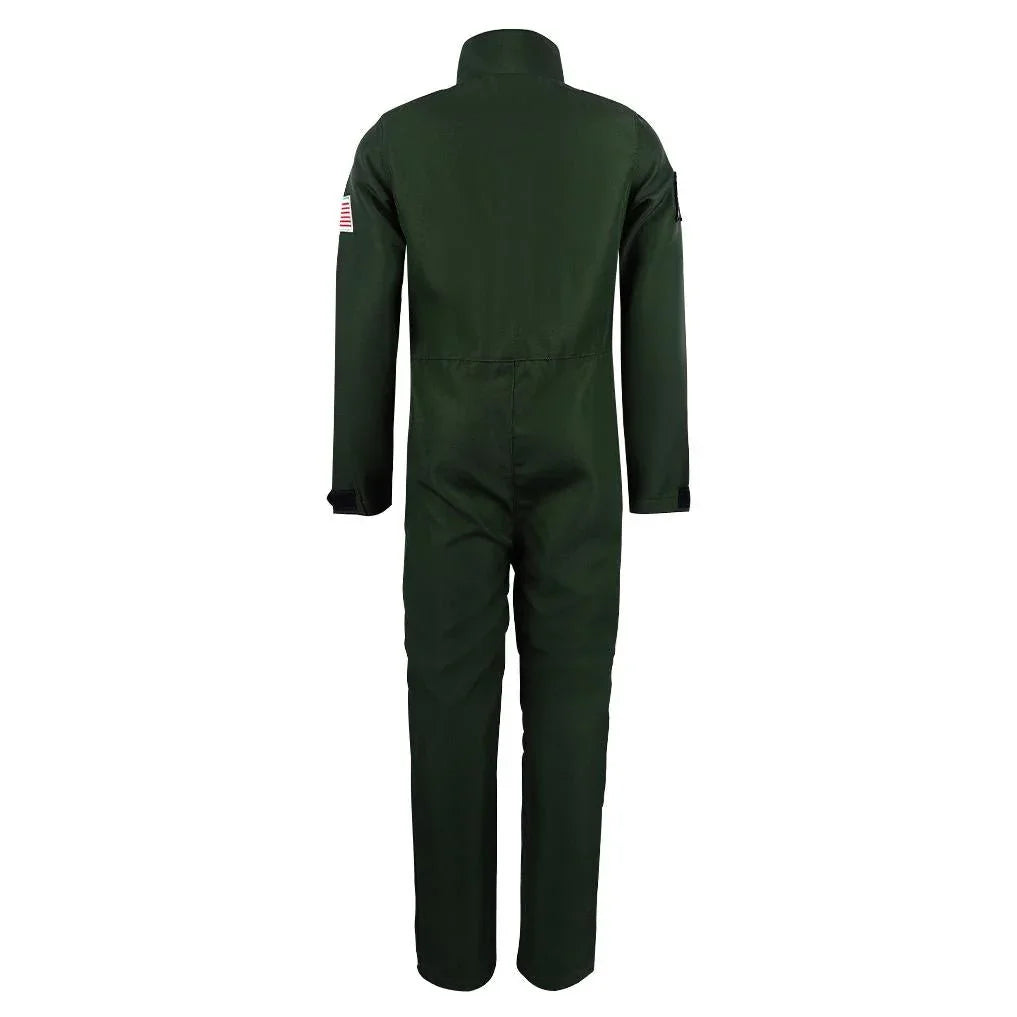 BuyTop Gun Maverick Pilot Uniform Outfit Carnival Suit Cosplay Costumes for Adult Now Cheaper With 3 - 5 Days Ship - PajamasBuy