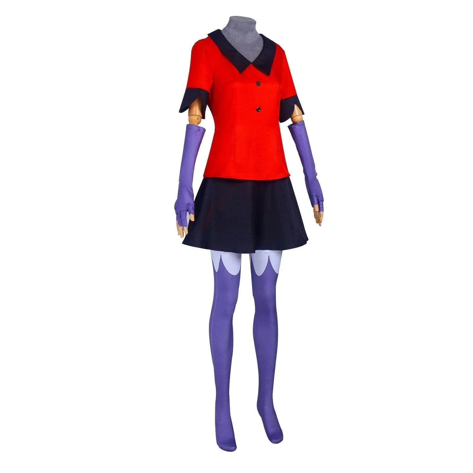 Vaggie Hazbin Hotel Adult Cosplay Costume Outfits Carnival Suit - Azufun