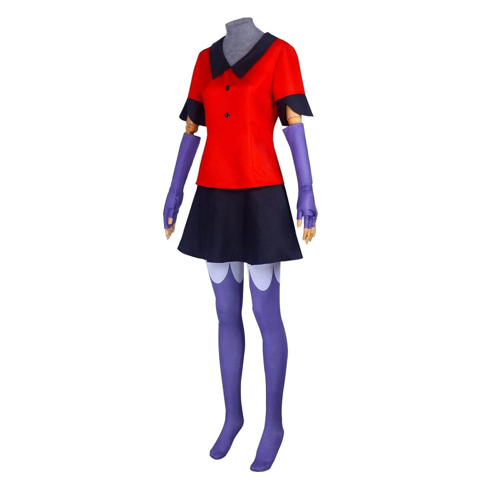Vaggie Hazbin Hotel Adult Cosplay Costume Outfits Carnival Suit - Azufun