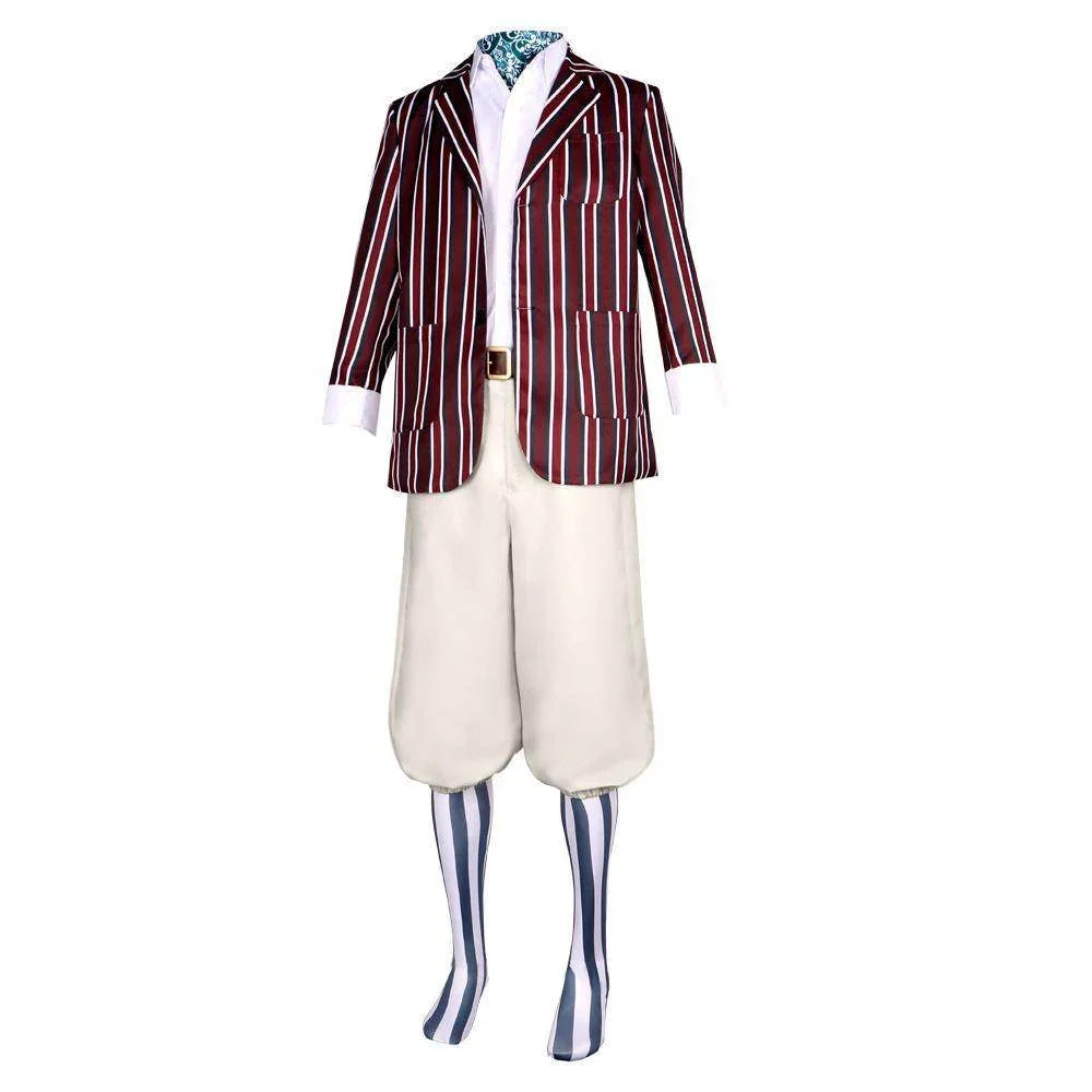 Wonka Oompa Loompa Adult Cosplay Costume Outfits Halloween Carnival Suit - Azufun